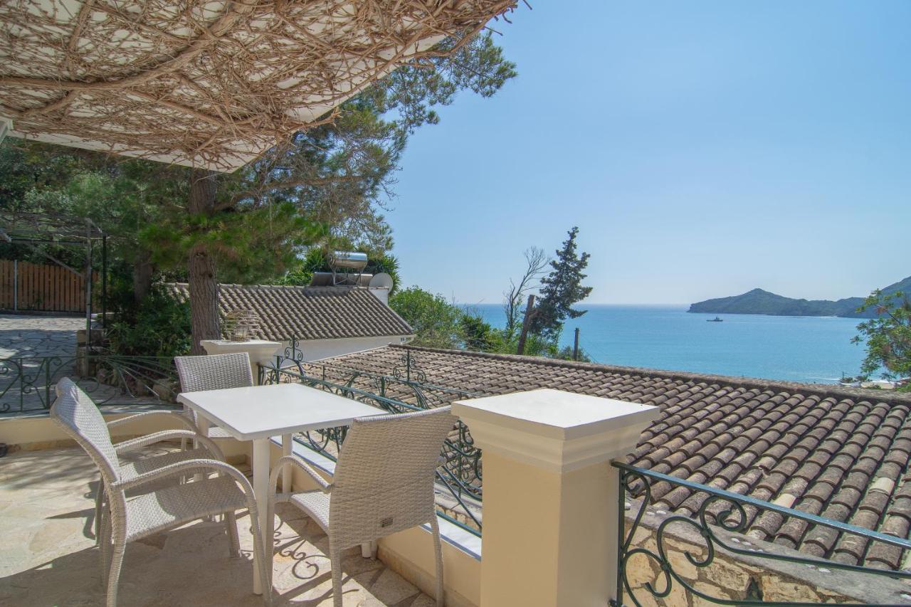 Villa Theodora View Apartments Klio Agios Georgios Pagon Exterior foto